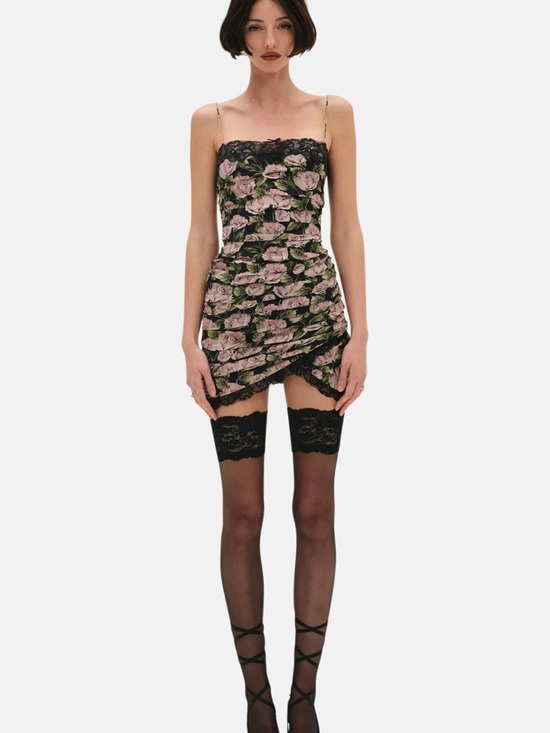 For Love And Lemons Dresses & Skirts - For Love and Lemons Rose Dress with Lace Trim - NWT